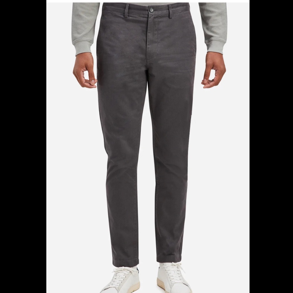 NWT ONS Clothing Mens Rider Chino Dark Gray Size 29 x 28 New Chinos Pants